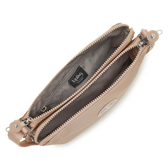 Kipling Boyd Metallic Crossbody Veske Gull | NO 2120PJ